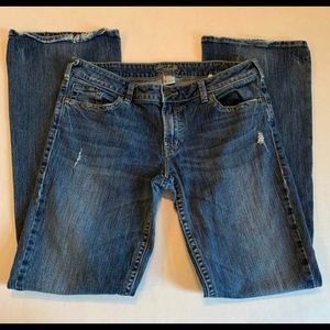 Silver Aiko boot cut jeans